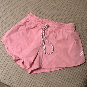 DO YOU EVEN small lined running shorts bubble gum pink - similar to LULULEMON.